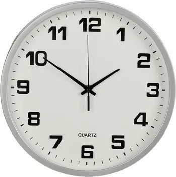 Hodiny Nástěnné hodiny 30cm, stříbrné