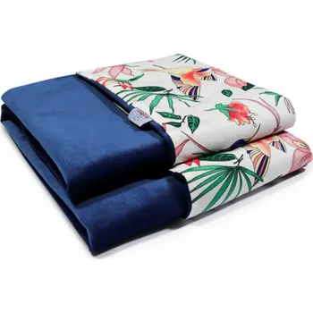 Dětská deka Matex SAMETOVÁ DEKA 75X100 SATÉNOVÁ MASTLE + SAMET