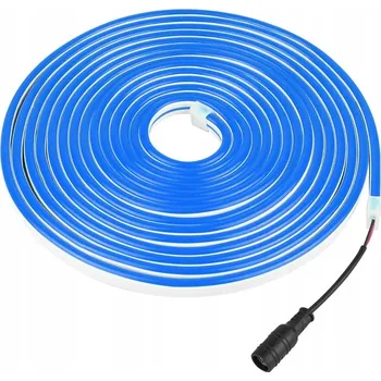 LED páska LED Neonový Pásek 2835 12 V 5M Modrý IP65