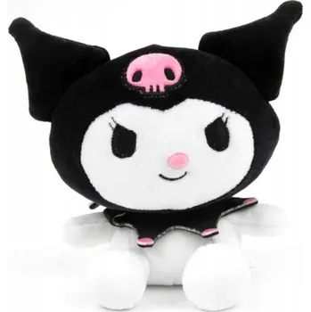 plyšák Hello Kitty – Kuromi – Plyšová hračka 20 cm, ČERNÁ