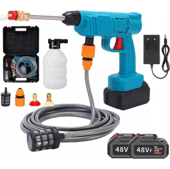 Vysokotlaký čistič MYJKA CIŚNIENIOWA ZAHRADNÍ BEZDRÁTOVÁ SADA SE 2 BATERIEMI