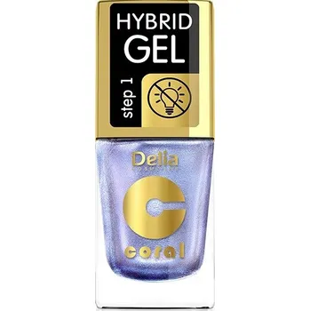 Lak na nehty DELIA Hybridní Gel Lak Krok 1 11 ml 128 MULTIREREFLEKSNÍ