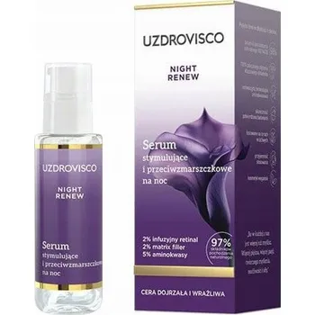 Pleťové sérum Uzdrovisco Night Renew stimulující noční sérum 30ml