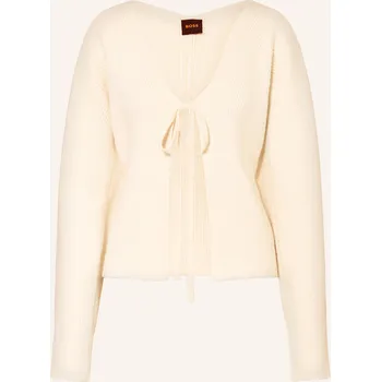 Dámský svetr Boss Dámský Pletený Kardigan Fumm, režná, 36