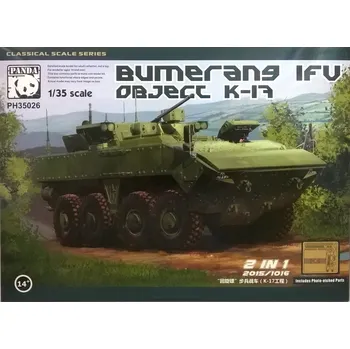 Plastikový model BTR VPK-7829 BUMERANG APC - Panda Hobby PH-35026
