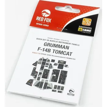 Plastikový model F-14B&nbsp;Tomcat&nbsp;(for&nbsp;Trumpeter&nbsp;kit) - Red Fox Studio RFSQS-32082