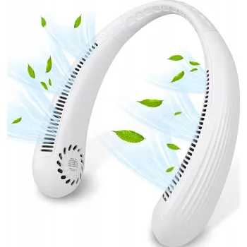 Domácí ventilátor PŘENOSNÝ VENTILÁTOR NA KRK USB – 3 ÚROVNĚ NASTAVENÍ