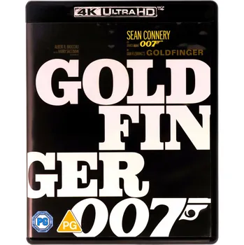 Blu-ray film Goldfinger Blu-ray 4K disk