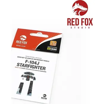 Plastikový model F-104J&nbsp;Starfighter&nbsp;(for&nbsp;Hasegawa&nbsp;kit) - Red Fox Studio RFSQS-32104