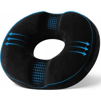 Polštář Ortopedický Polštář na sezení po porodu, na hemoroidy, kruh s otvorem