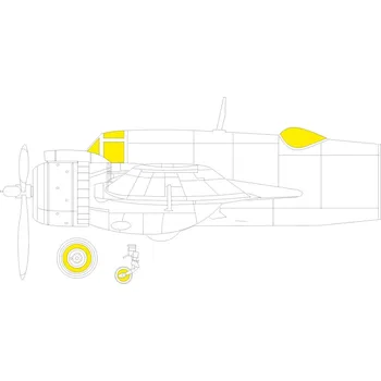 Plastikový model Beaufighter Mk.VI TFace 1/48 recommended for TAMIYA - Eduard EX874