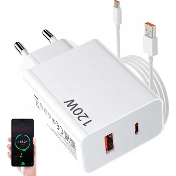 ORIGINÁLNÍ SZYBKA ŁADOWARKA GALAXY 25W PD + KABEL USB TYP C 1M