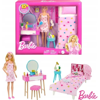 Panenka Doplňky do LOŽNICE PANENKA BARBIE , HRAČKA PRO HOLČIČKU HPT55