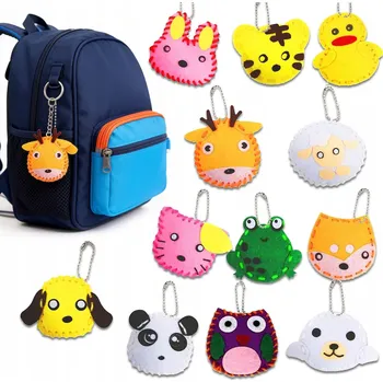 kreativní sada ŠICÍ SADA VÝŠIVKA KREATIVNÍ SADA DÁREK PRO DĚTI OD 6 7 8 LET