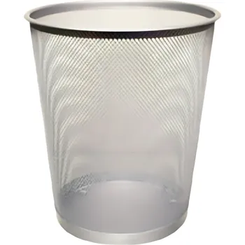 Odpadkový koš Kovový Odpadkový koš Q-connect 19 l stříbrný