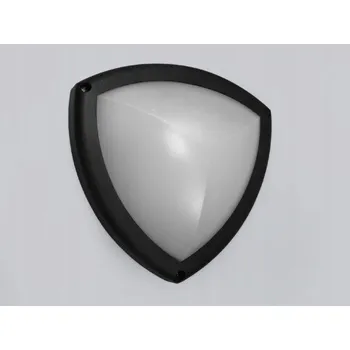 LED fasádní svítidlo Onix 7W teplá bílá černé IP54