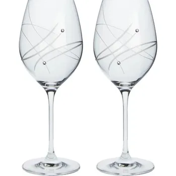 Sklenice Skleničky na červené víno Semido 27181, bezbarvé, 470 ml, 2 ks