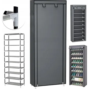 Botník Botník Bedee 60 x 158 x 30 cm šedá