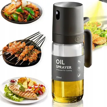 ROZPRAŠOVAČ NA OLEJ DO KUCHYNĚ DÁVKOVAČ SKLENĚNÝ VE SPREJI NOVÝ 250 ml