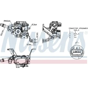 Auto-moto NISSENS 98534 AGR-modul (98534)