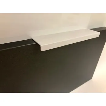 Nábytkové kování Úchytka hranová F9 L-100 mm bílá matná typ VERA
