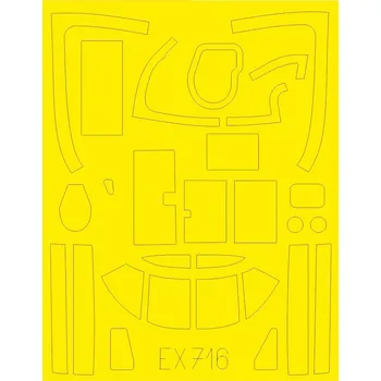 Plastikový model 1/48 B-26C Invader for ICM kit - Eduard EX716