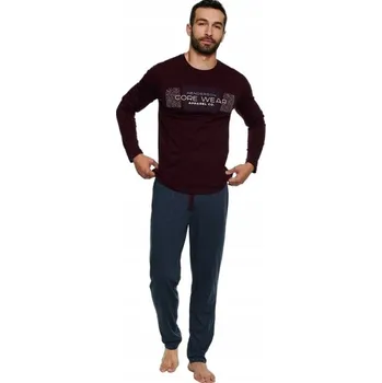 Pánské pyžamo Henderson pánské pyžamo 40036-93X s dlouhým rukávem, velikost L