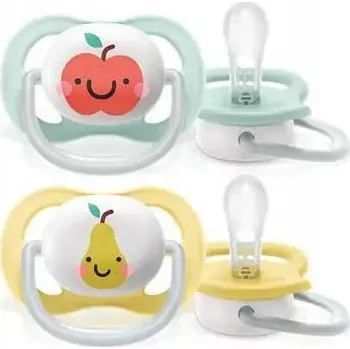 Philips Avent Ultra Air ortodontický Dudlík 0-6 měsíců 2 ks SCF080/17