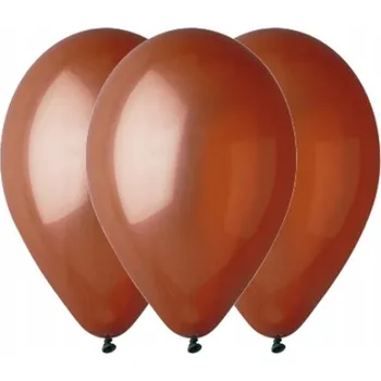 Balónek Balónky klasické Ge.Ma.R. hnědé 100 kusů