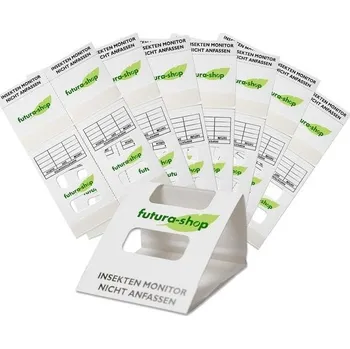 Past na šváby Futura-Shop | 14 lepkavých pastí se silným atraktantem | Účinný prostředek proti