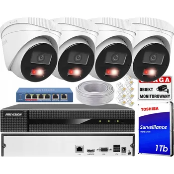 Bezpečnostní kamera IP Monitoringová Kamera 4MP IPCAM-T4-30DL LED IR HiLook od Hikvision