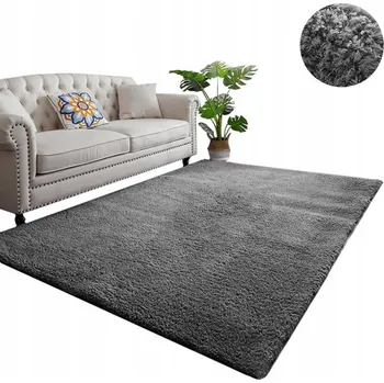 Koberec Koberec STRADO Alpaca hustý chlupatý plyšový koberec s protiskluzovou úpravou 200x200