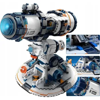 ostatní stavebnice 995 DÍLKŮ STAVEBNICE TELESKOP HRAČKA PRO DĚTI DIY S LED SVĚTLEM