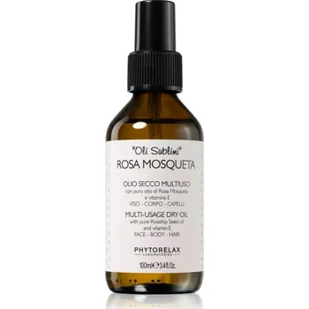 Vlasová regenerace Phytorelax Laboratories Sublime Oils Rosehip multifunkční suchý olej 100 ml