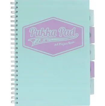 Sešit Sešit A4 s mřížkou, vícepředmětový sešit s rozřazovači A4 WPC, 100 listů