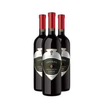 3x Saperavi Kvevri červené suché víno