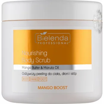 Masážní přístroj Bielenda Professional Mango Boost vyživující peeling na tělo, ruce a nohy 550 g