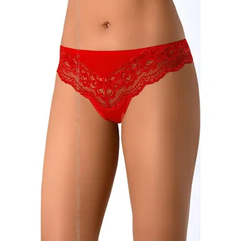 Kalhotky Dámská tanga Maisa 40K6 červená - Axami, XL i611_V-7598_XL