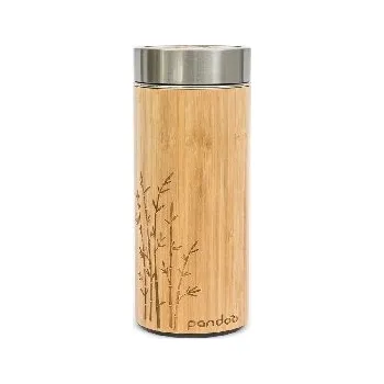 Termoska Pandoo Vakuová termoska na čaj s nerezovým sítkem 360 ml