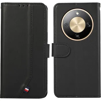 Pouzdro na mobilní telefon ABEEL 132276 ABEEL DELICATE Peněženkový obal Honor Magic8 Lite 5G černý