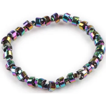 Šperk Náramek pružný hematitový