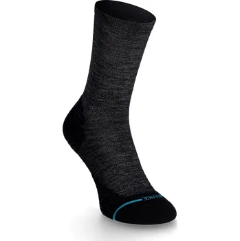 Pánské ponožky Ponožky na běhání Stance Light Wool Crew - black