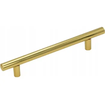 Nábytkové kování Nábytková úchytka relingová, zlatý lesk, 160/220mm