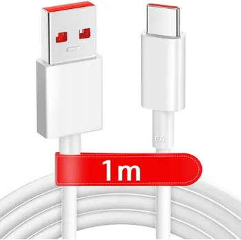 Datový kabel Kabel Alogy USB - USB typ C 1 m bílý