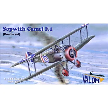 Plastikový model Sopwith Camel F.1 (Double set) - Valom 14417