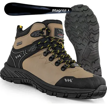 Pracovní obuv Pracovní boty kotníkové voděodolné bez ocelové špičky Nubuk VM FOOTWEAR ASUNCION O6