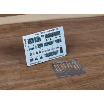 Plastikový model Mi-17 SPACE 1/48 recommended for AMK - Eduard 3DL48119