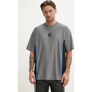 Pánská móda Tričko HUGO x RACING BULLS 50545110 šedá 90Y, vel. XL