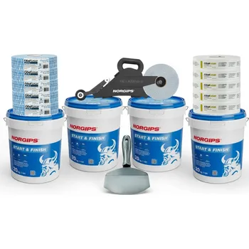 DELKO SET: 80 kg tmelu + aplikátor + pásky + špachtle