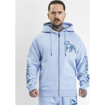 Pánská mikina Pánská Mikina s kapucí a zipem Amstaff Logo 2.0 horizon velikost: L